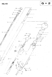 GS500 Front right damper
