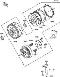 AR50 Clutch(ar50-c7 / c8)