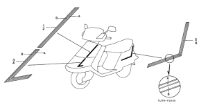 CH125 Наклейка