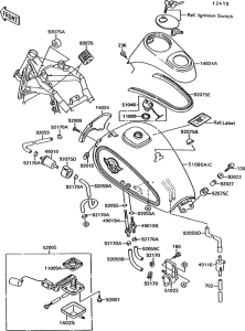 VN1500 Fuel tank(1 / 2)