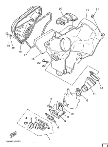 DT50MX Впускная система