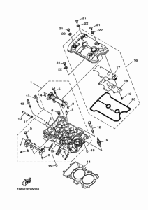 MT07 Головка цилиндров