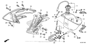  Топливный бак