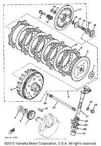 SR185J Сцепление