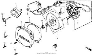 CR480 Alternator + c.d.i. unit 81-83