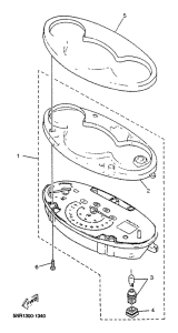 YP125D Приборы