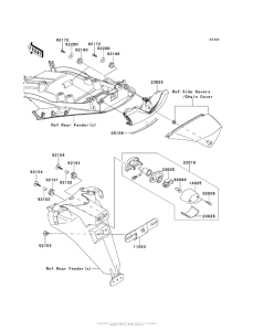 ZX1400 Фонарь