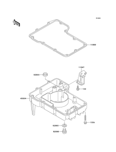 ZX600 Маслосборник
