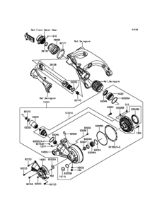 ZG1400 Drive Shaft / Final Gear(1 / 2)
