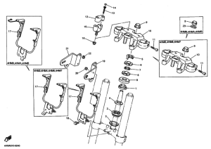 XJR400R ｽﾃｱﾘﾝｸﾞ