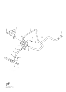 WR250F Система забора воздуха