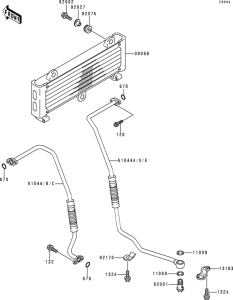 ZR1100 Масляный картер