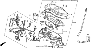 SA50 Спидометр