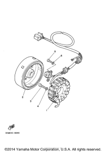 XV250FB Генератор