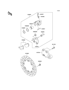  Передний суппорт