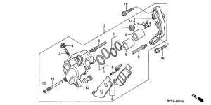  Передний суппорт