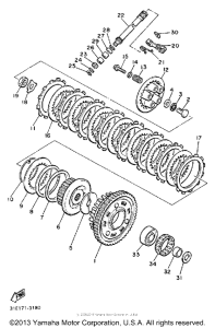 XJ900RK Сцепление