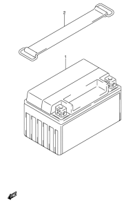 UE125 Аккумулятор