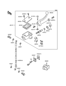  Главный тормозной цилиндр