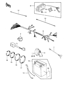 KZ1000 Электрика