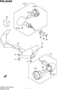 VZR1800 Turnsignal Lamp (Vzr1800Bzl7 E28)