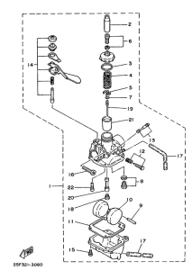 DT50MX Карбюратор