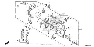  Передний суппорт
