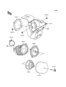 KX65 Воздушный фильтр