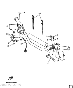 DT80LC Handle switch. lever