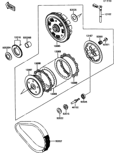 EN500 Сцепление