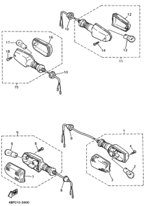 XJ400L ﾌﾗﾂｼﾔﾗｲﾄ