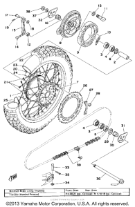 IT250G Переднее колесо