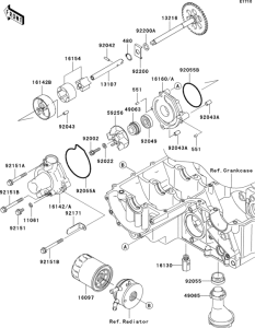 ZR1000 Масляный насос