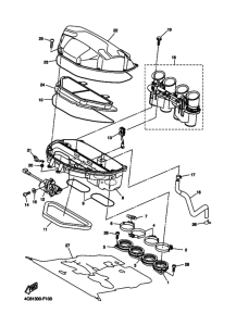 YZF-R1R ( RaceBase) Brktthermistor