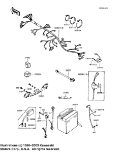 KZ1000 Электрика