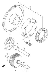 DL1000 Муфта стартера