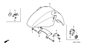 ST1100P Переднее крыло