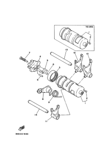 YD125S ｼﾌﾄｶﾑ.ﾌｵｰｸ