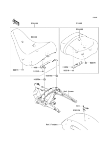VN1700 Сиденье