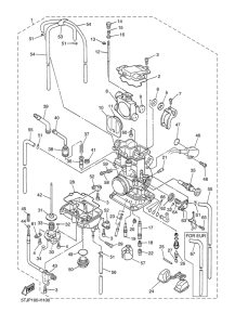 WR450F Карбюратор