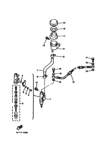 VMX12 Задний тормозной цилиндр