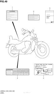 LS650 Label (Ls650L4 E33)