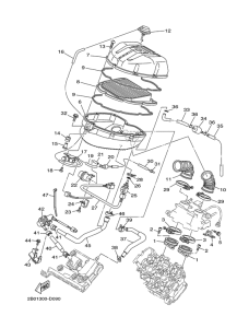 TDM900A Впускная система
