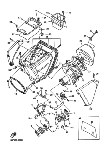 WR400F Впускная система