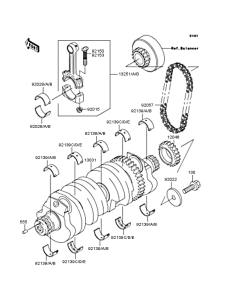 ZR1200 Коленвал