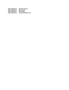 GSX-R750 Color chart