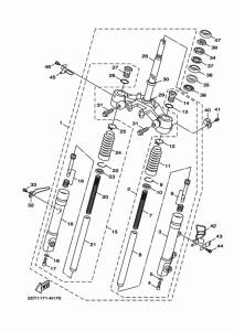 YW50FX Передняя вилка