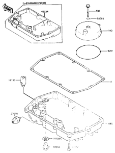 EN450 Крышка сапуна / маслосборник