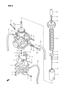 TS185 Carburetor assy