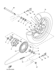  Переднее колесо